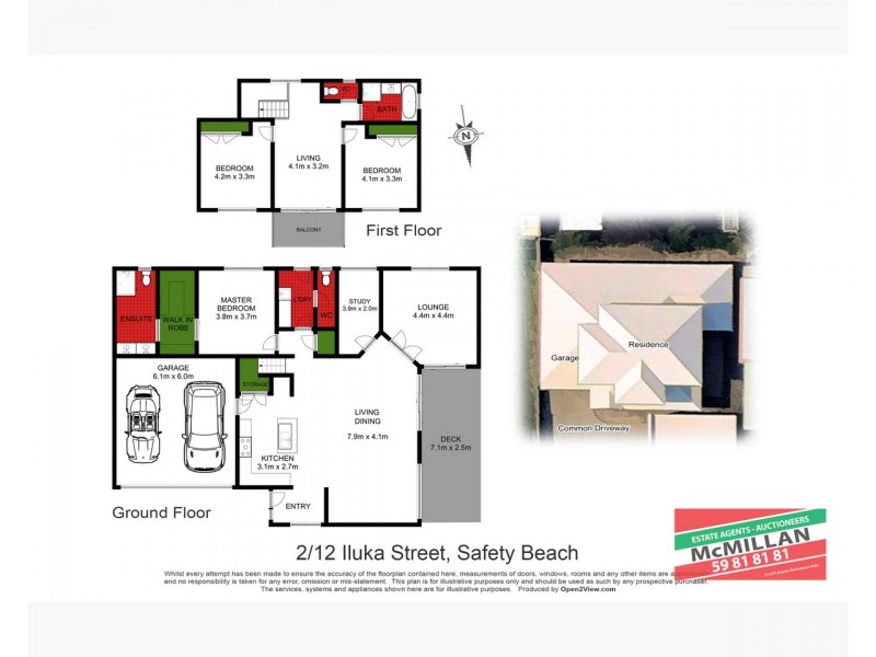 2/12 Iluka Street, Safety Beach VIC 3936 Floorplan
