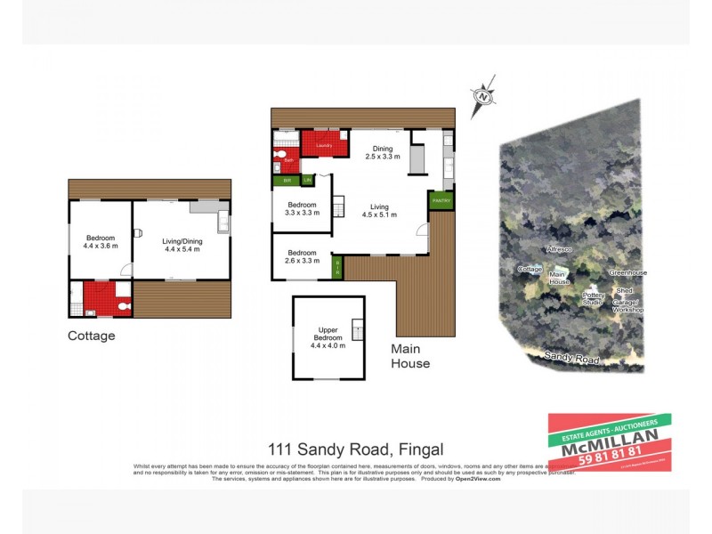 111 Sandy Road, Fingal VIC 3939 Floorplan