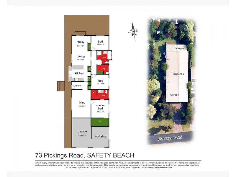 73 Pickings Road, Safety Beach VIC 3936 Floorplan