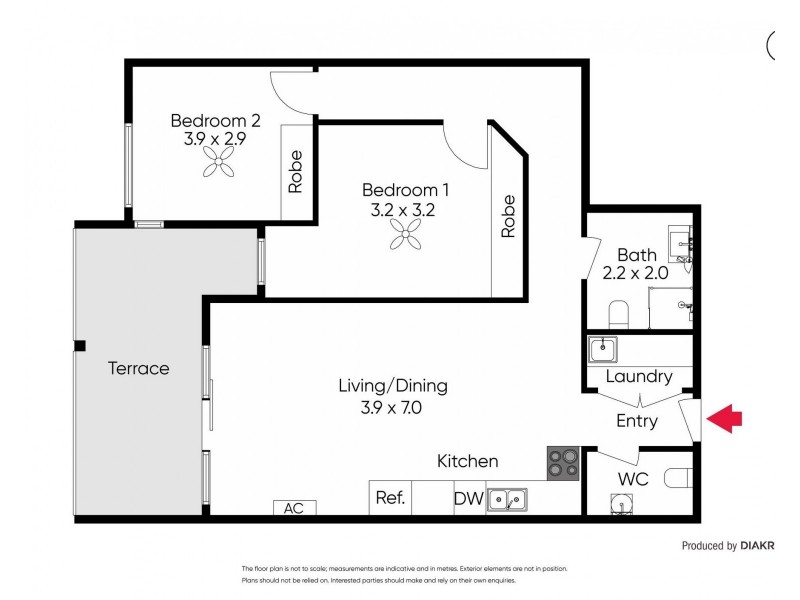 112/277 Point Nepean Road, Dromana VIC 3936 Floorplan