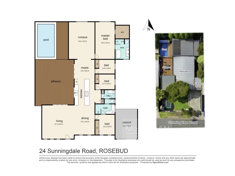 24 Sunningdale Road, Rosebud VIC 3939 Floorplan