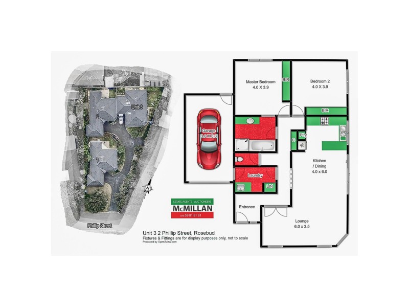 3/2 Phillip Street, Rosebud VIC 3939 Floorplan