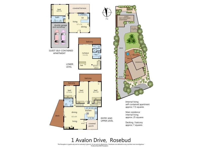 1 Avalon Drive, Rosebud VIC 3939 Floorplan