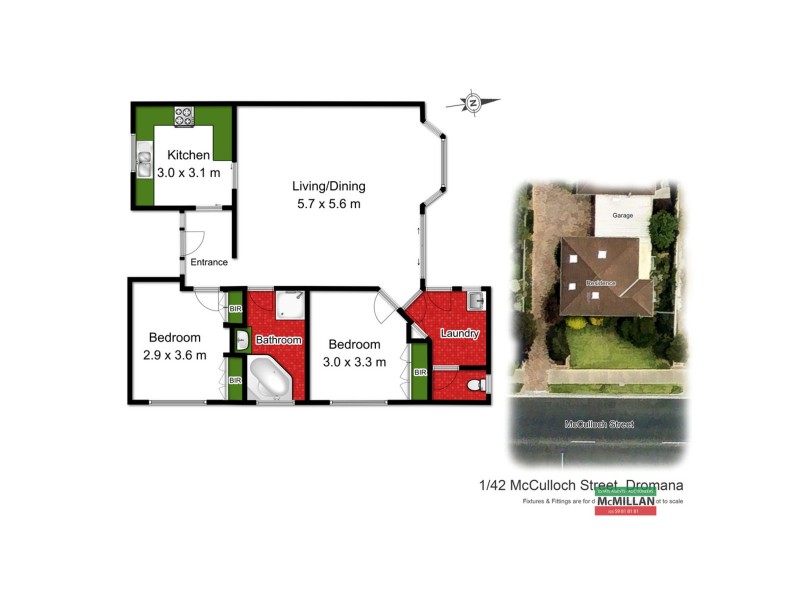 1/42 McCulloch Street, Dromana VIC 3936 Floorplan
