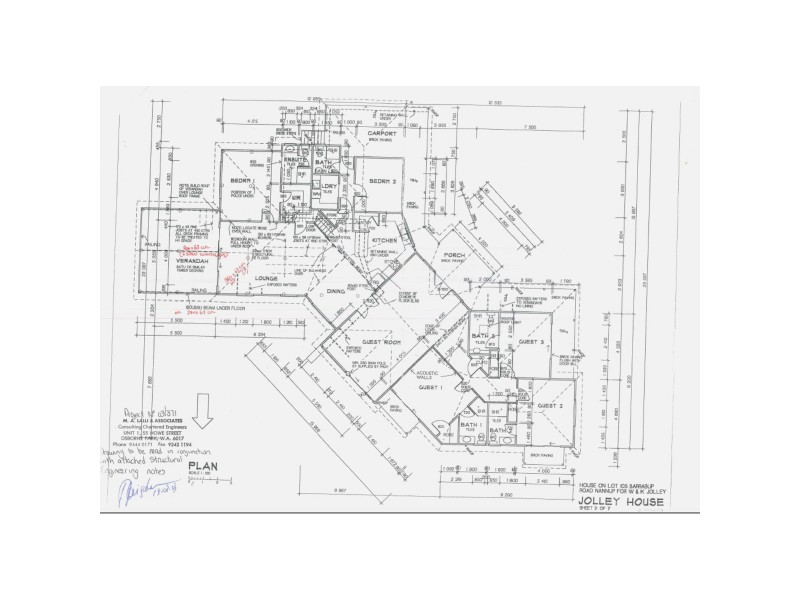 500 Barrabup Road, Nannup WA 6275 Floorplan