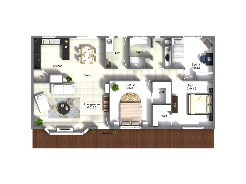 4 Boberah Street, Wongarbon NSW 2831 Floorplan