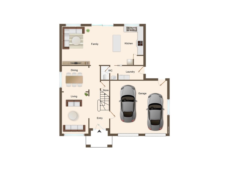 32 Deborah Place, Westlake QLD 4074 Floorplan