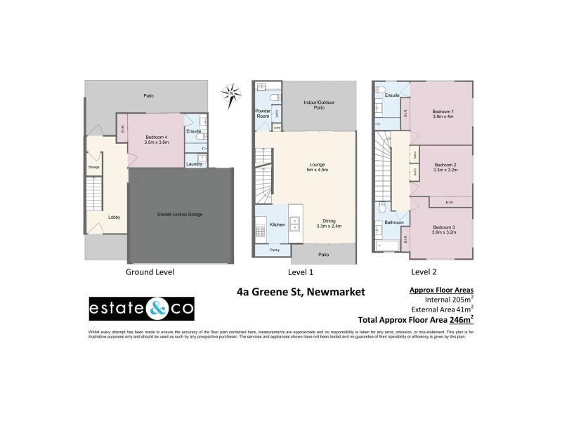 4a Greene Street, Newmarket QLD 4051 Floorplan