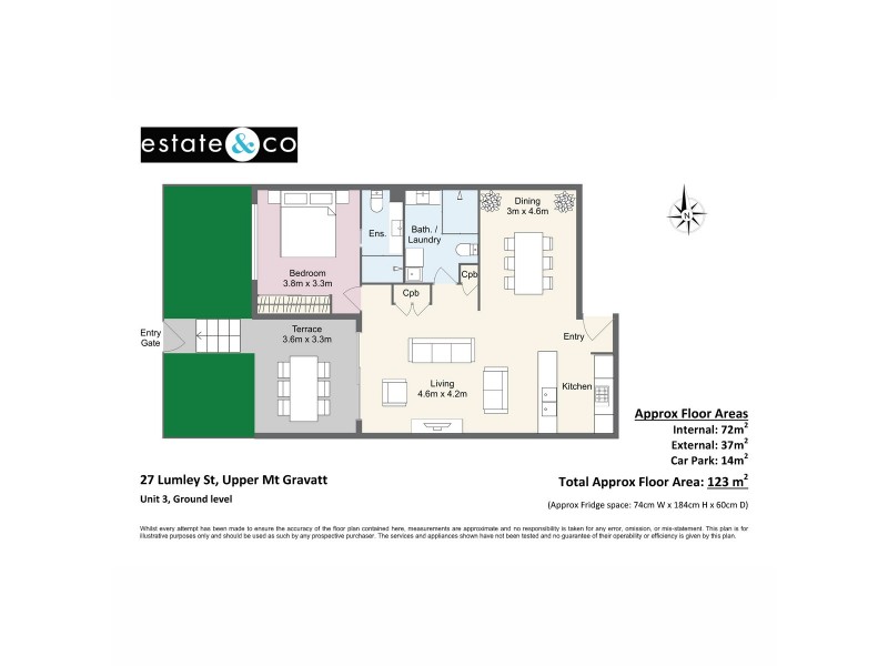 3/27 Lumley Street, Upper Mount Gravatt QLD 4122 Floorplan