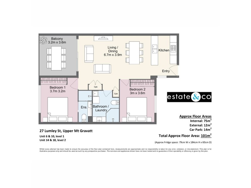 10/27 Lumley Street, Upper Mount Gravatt QLD 4122 Floorplan