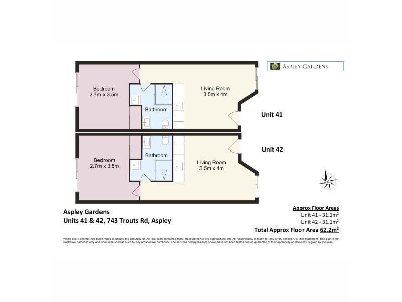41 & 42/743 Trouts Road, Aspley QLD 4034 Floorplan