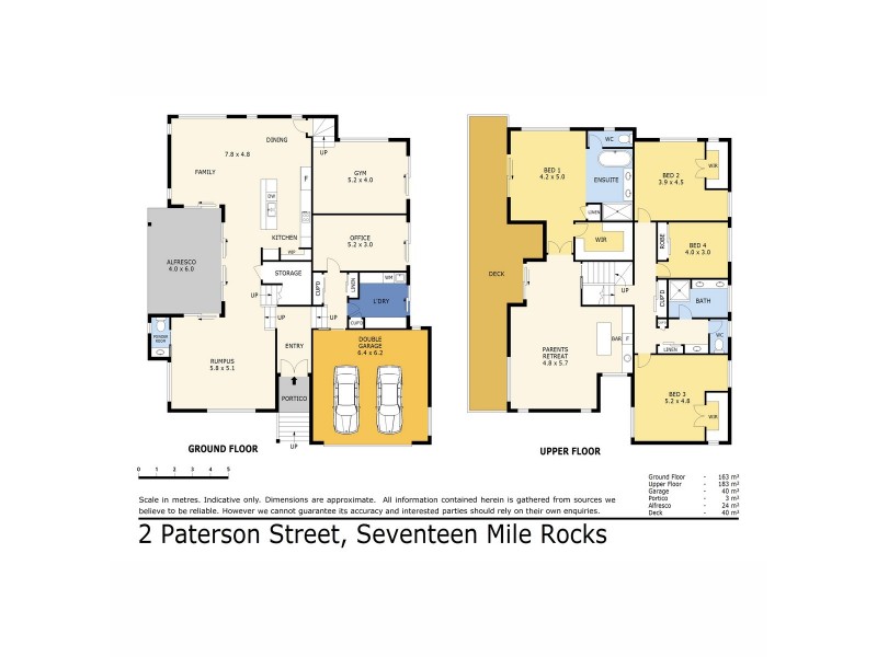 2 Paterson Street, Seventeen Mile Rocks QLD 4073 Floorplan