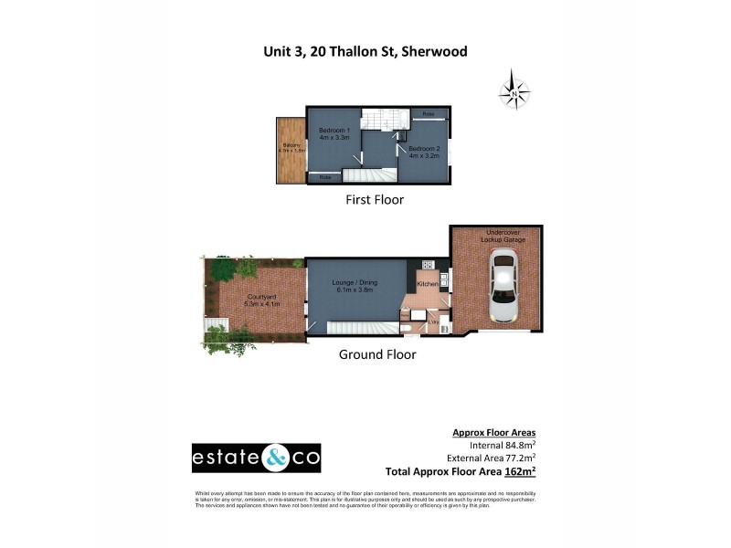 3/20 Thallon Street, Sherwood QLD 4075 Floorplan