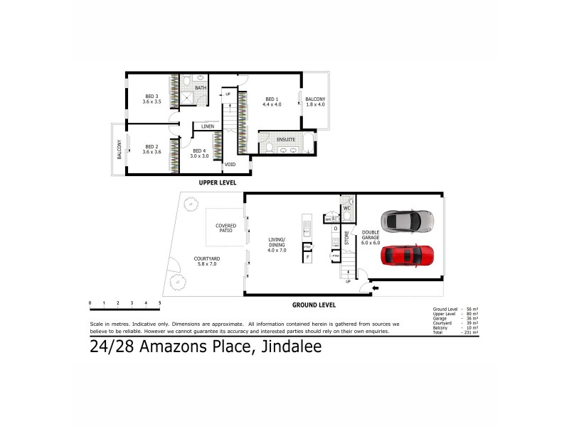 24/28 Amazons Place, Jindalee QLD 4074 Floorplan