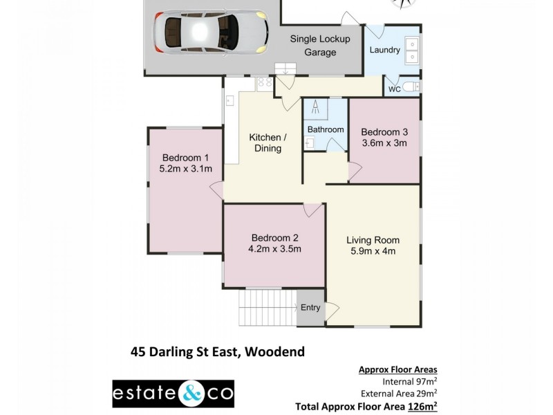 45 Darling Street, Woodend QLD 4305 Floorplan