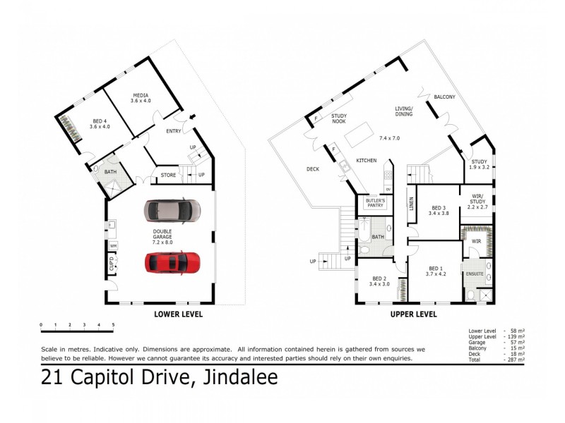 21 Capitol Drive, Jindalee QLD 4074 Floorplan