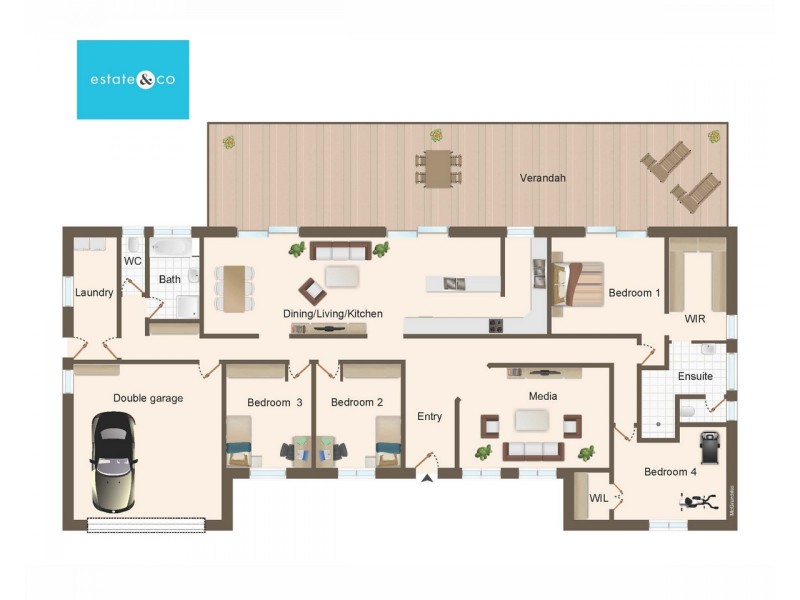 178 Littabella Siding Lane, Yandaran QLD 4673 Floorplan
