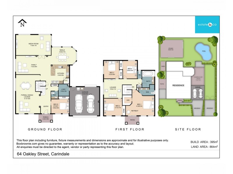 64 Oakley Street, Carindale QLD 4152 Floorplan