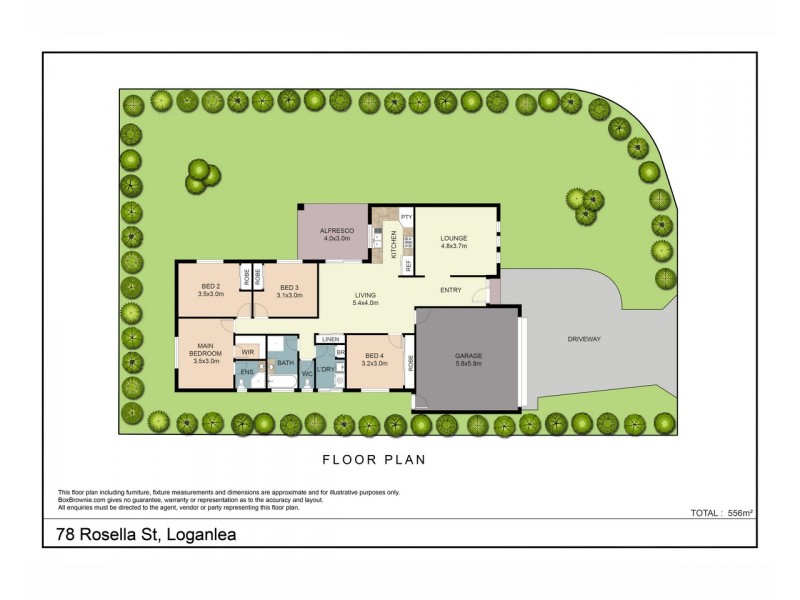 78 Rosella Street, Loganlea QLD 4131 Floorplan