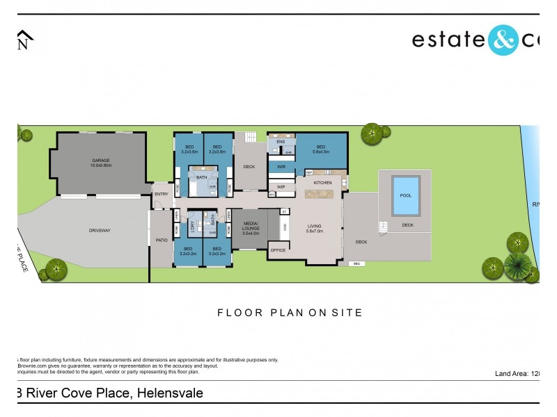 28 River Cove Place, Helensvale QLD 4212 Floorplan