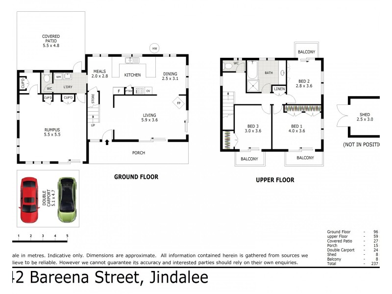 42 Bareena Street, Jindalee QLD 4074 Floorplan