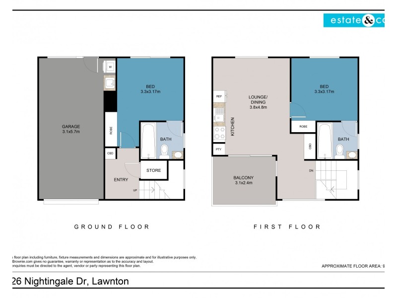 9/26 Nightingale Drive, Lawnton QLD 4501 Floorplan
