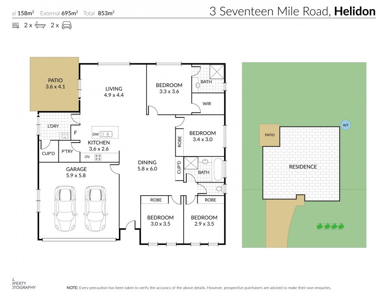 3 Seventeen Mile Road, Helidon QLD 4344 Floorplan