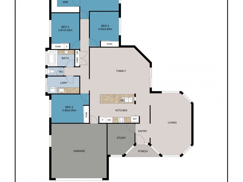 132 Eugene Street, Bellbird Park QLD 4300 Floorplan