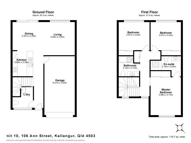 10/106 Ann Street, Kallangur QLD 4503 Floorplan