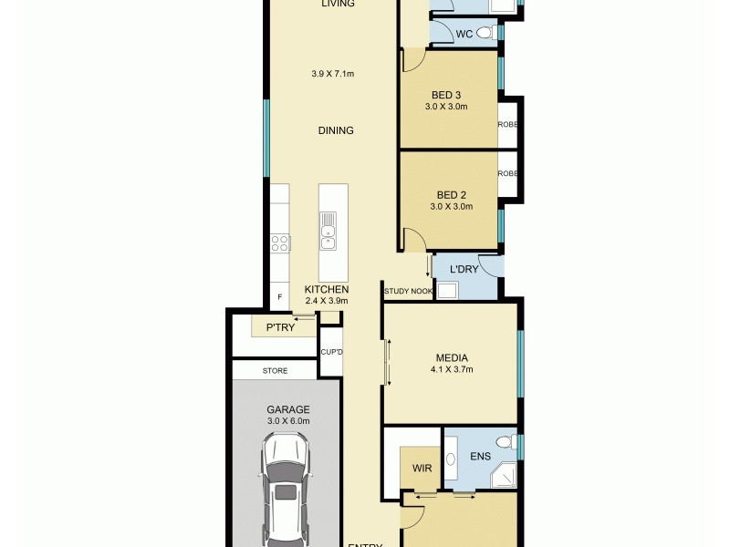 29 Dulendella Street, Zillmere QLD 4034 Floorplan