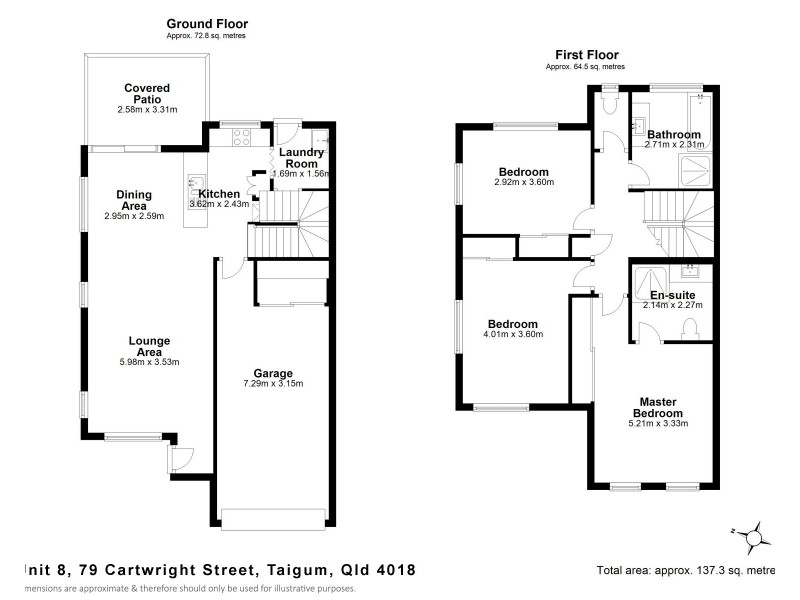 8/79 Cartwright Street, Taigum QLD 4018 Floorplan