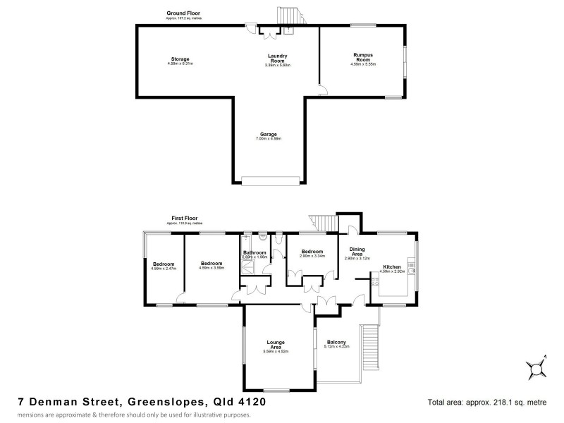 97 Denman Street, Greenslopes QLD 4120 Floorplan