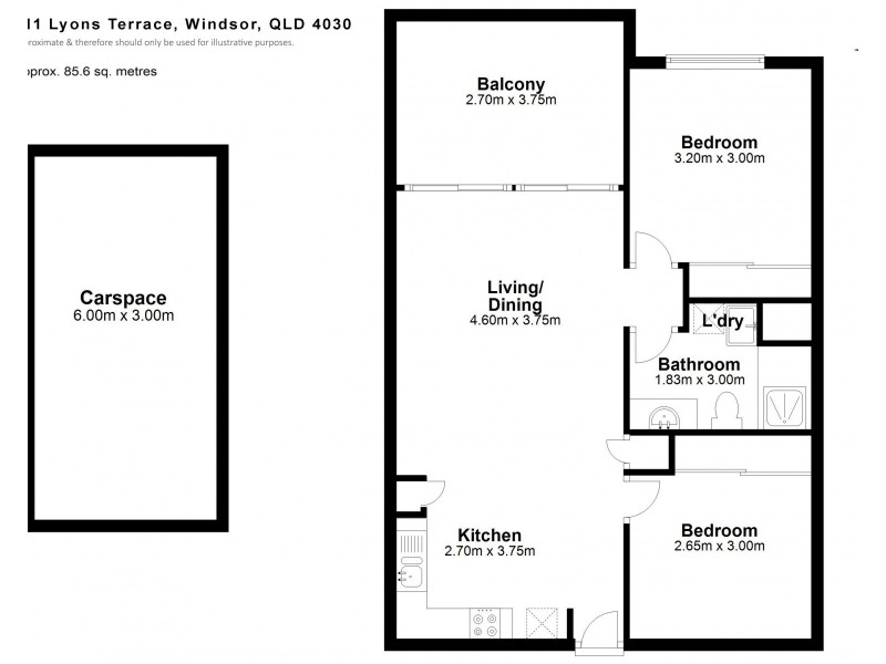 31/11 Lyons Terrace, Windsor QLD 4030 Floorplan