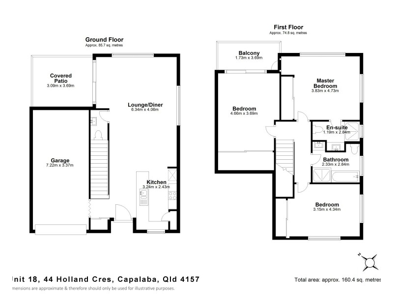 18/44 Holland Crescent, Capalaba QLD 4157 Floorplan