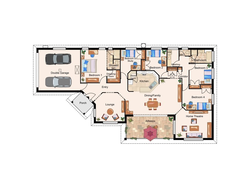 15 Goodenia Crescent, Seventeen Mile Rocks QLD 4073 Floorplan