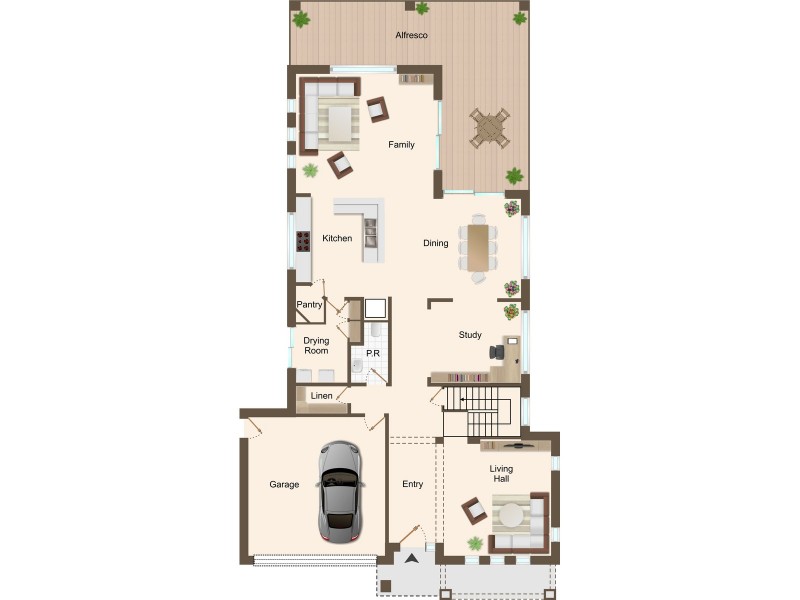 8 Pandorea Close, Seventeen Mile Rocks QLD 4073 Floorplan