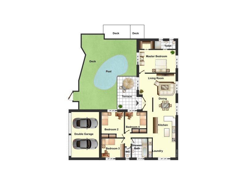2 Roper Close, Westlake QLD 4074 Floorplan