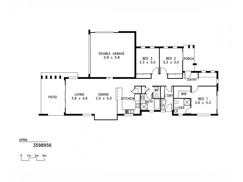 2 Songlark Street, Bohle Plains QLD 4817 Floorplan
