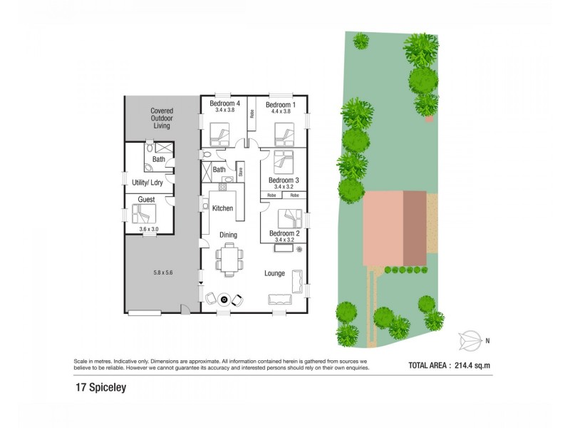 17 Spiceley Crescent, Heatley QLD 4814 Floorplan