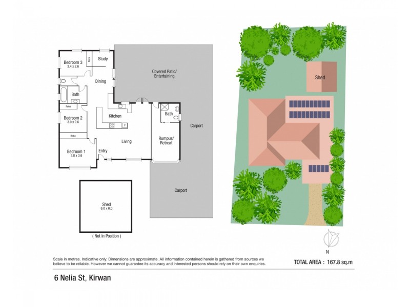 6 Nelia Street, Kirwan QLD 4817 Floorplan