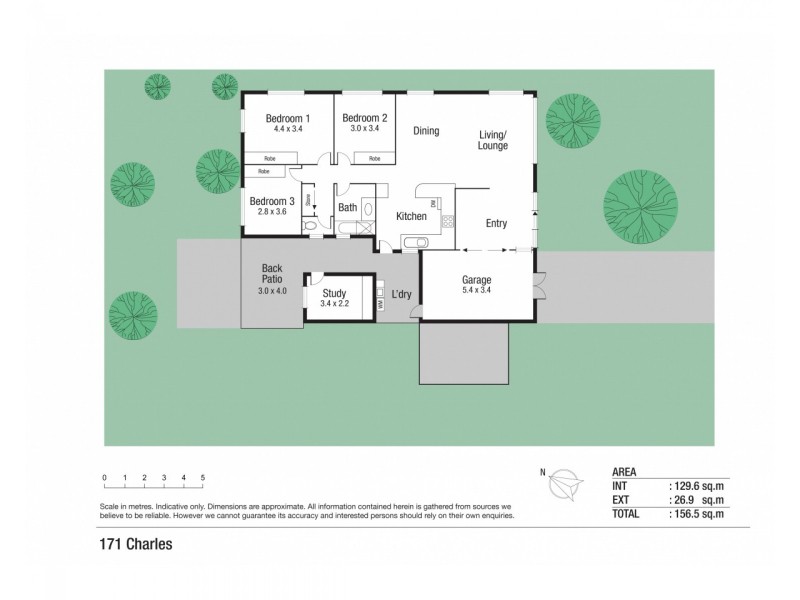171 Charles Street, Heatley QLD 4814 Floorplan