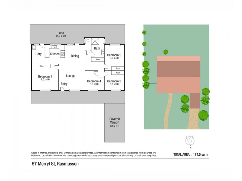 57 Merryl Street, Rasmussen QLD 4815 Floorplan