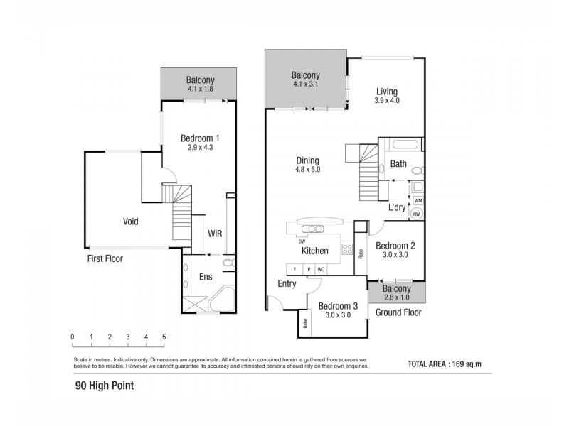 90/1 Stanton Terrace (Highpoint), Townsville City QLD 4810 Floorplan