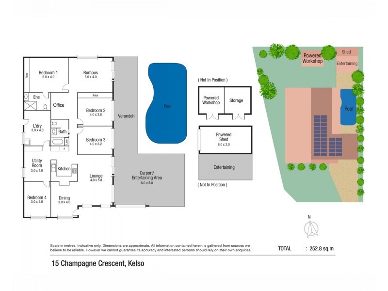 15 Champagne Crescent, Kelso QLD 4815 Floorplan