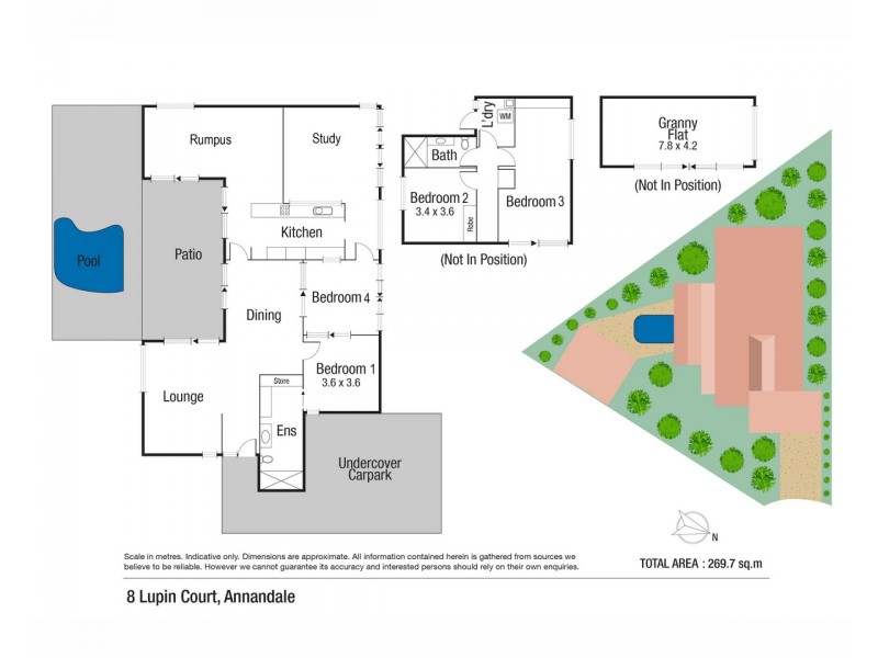 8 Lupin Court, Annandale QLD 4814 Floorplan