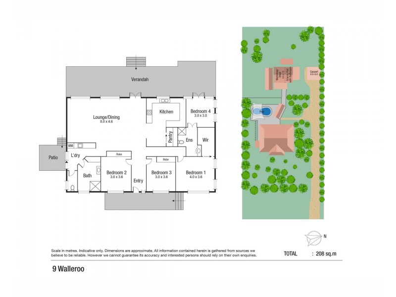 9 Walleroo Court, Rangewood QLD 4817 Floorplan