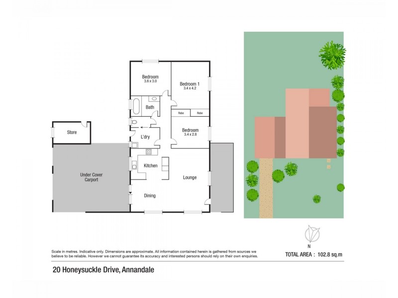 20 Honeysuckle Drive, Annandale QLD 4814 Floorplan