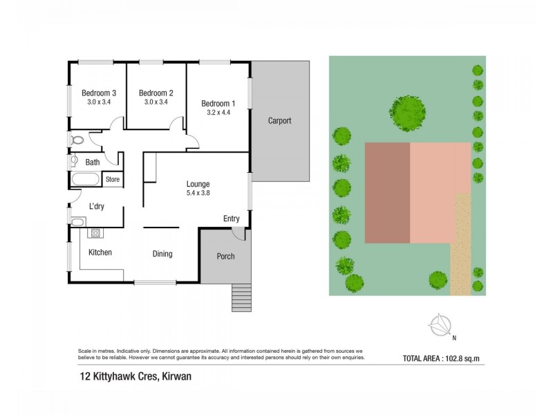 12 Kittyhawk Crescent, Kirwan QLD 4817 Floorplan