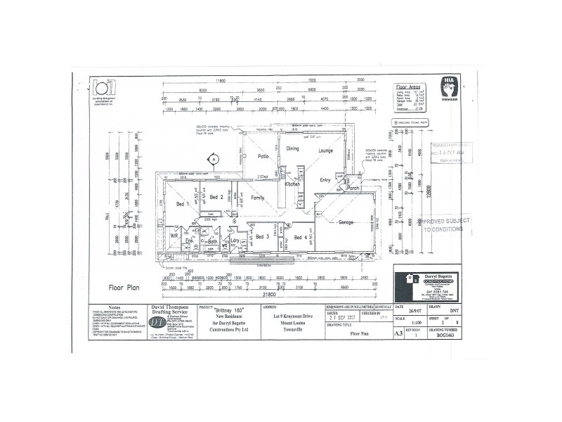 18 Kroymans Drive, Mount Louisa QLD 4814 Floorplan