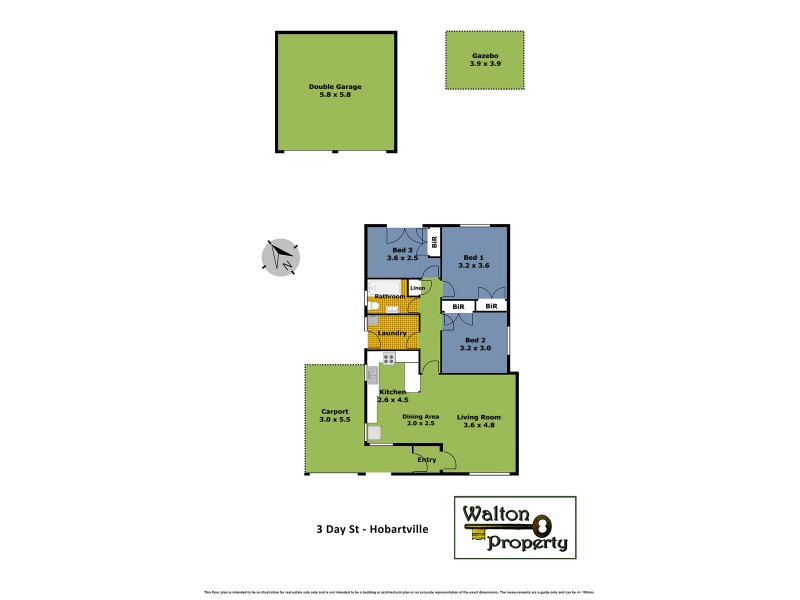 3 Day Avenue, Hobartville NSW 2753 Floorplan